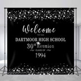 Lofaris Customized Black Diamonds Class Reunion Backdrop